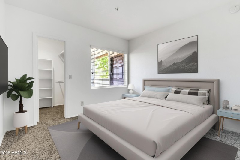 Virtually Staged Bedroom 2