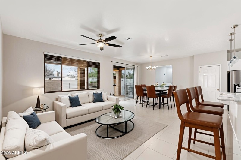 4228 W coles_Living and dining