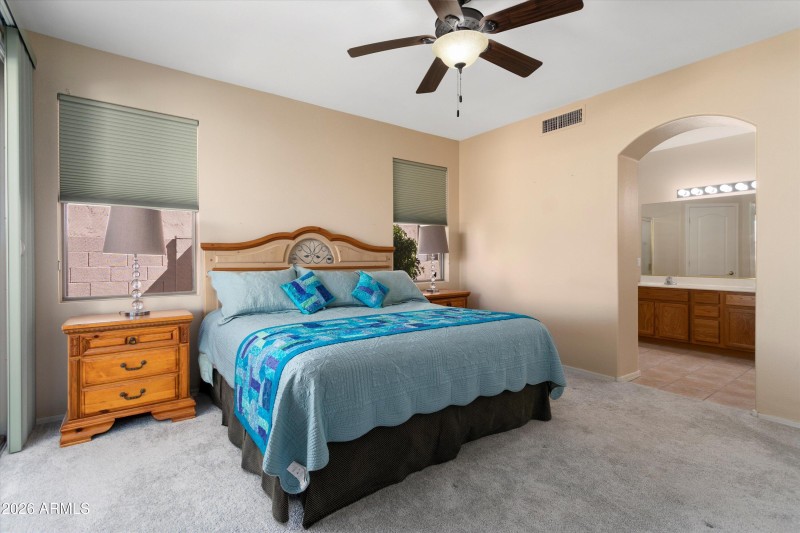 Primary Bedroom to East Side