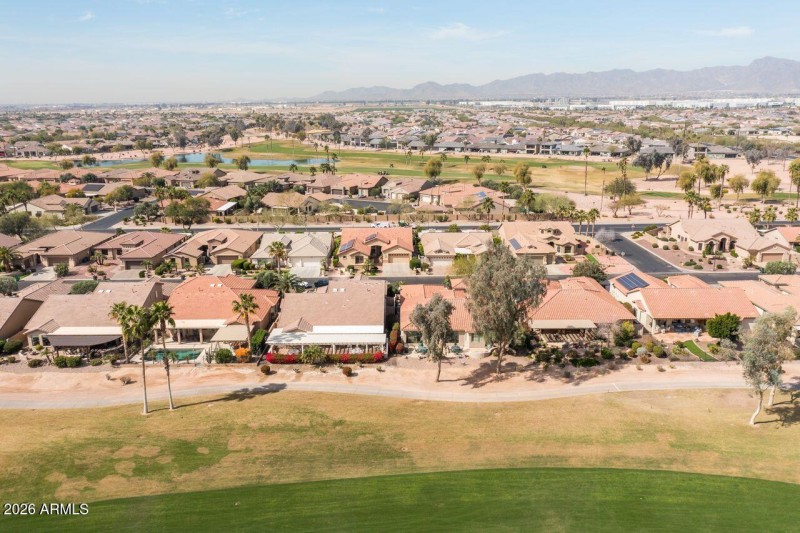 2687 N 162nd Ln Drone Back Patio to Whit