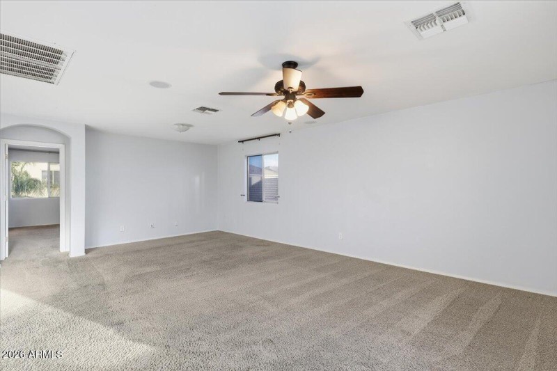 Loft into primary bedroom