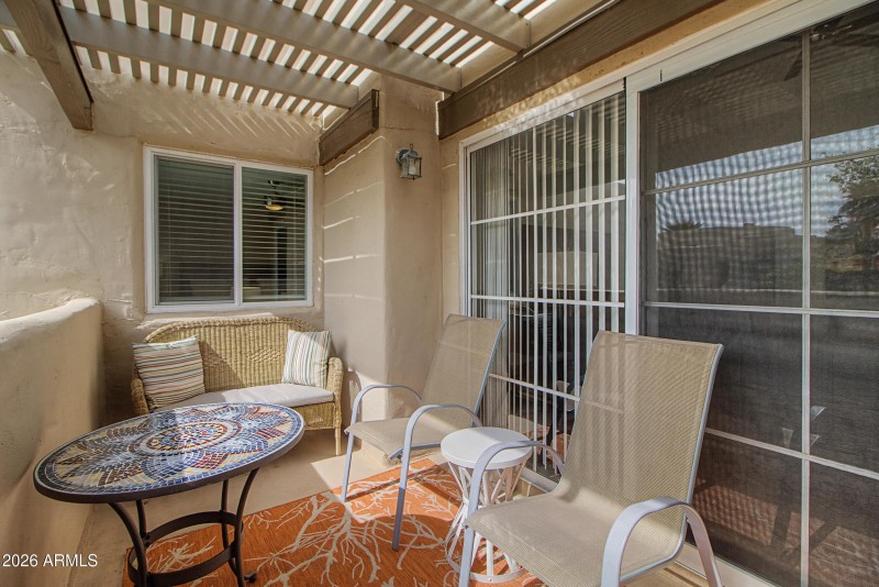 NEW Pergola on Private Balcony