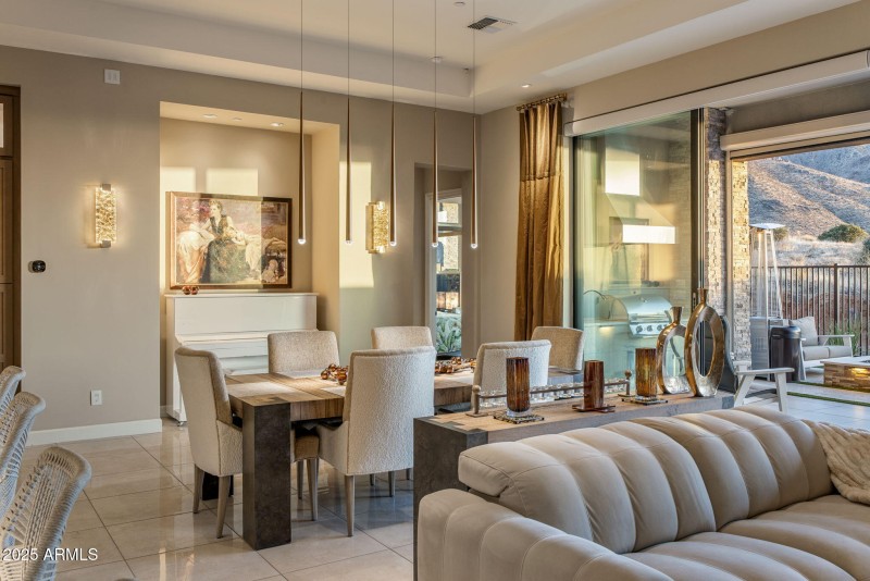 Great Room at Twilight