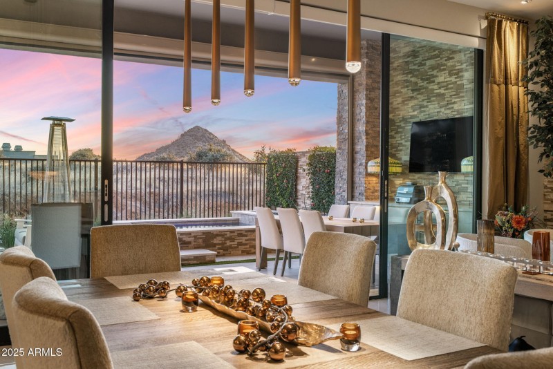 Great Room at Twilight