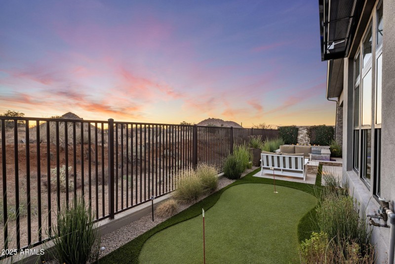 Putting Green at Twilight