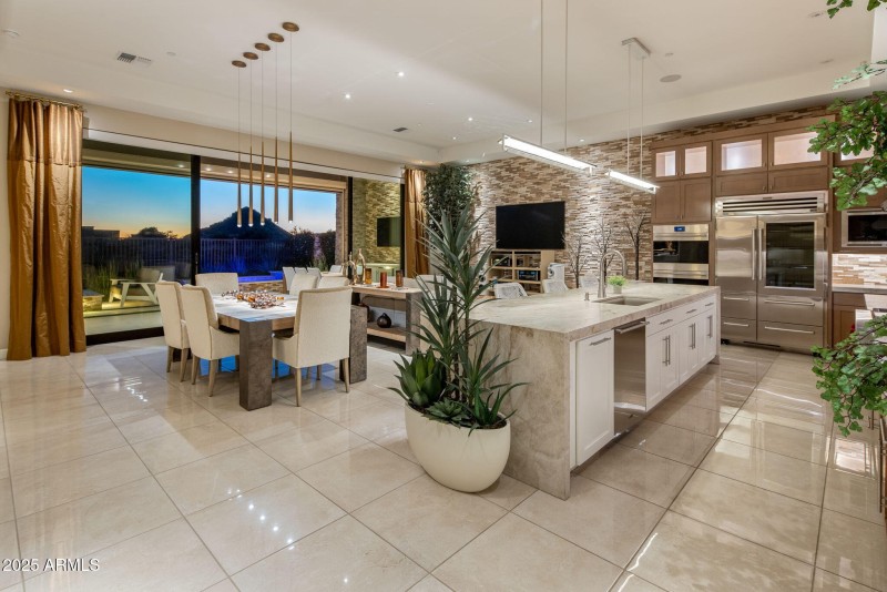 Great Room at Twilight