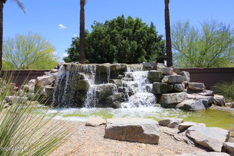 Fletcher Heights-Entry Waterfall