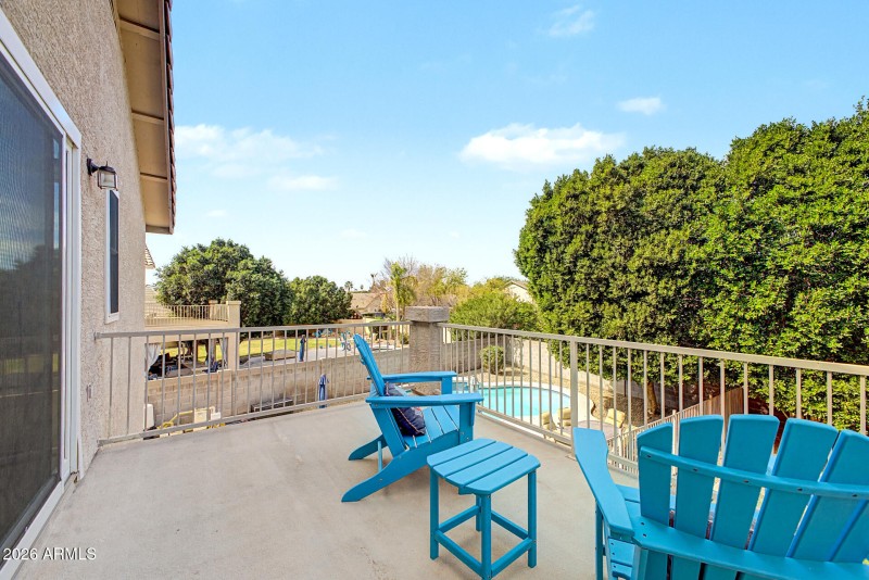 Balcony from Primary Room