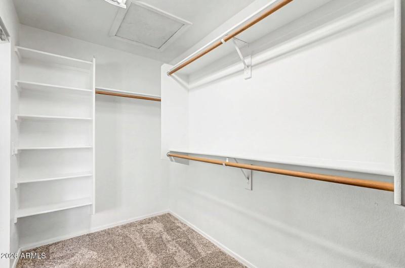 Primary Walk-In Closet