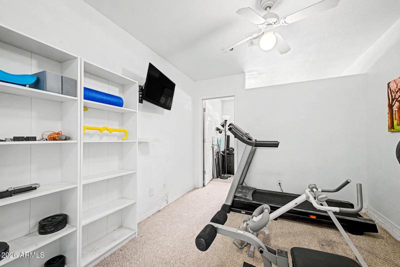 Converted Room in Garage