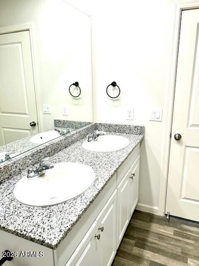Master Bathroom Double Sinks