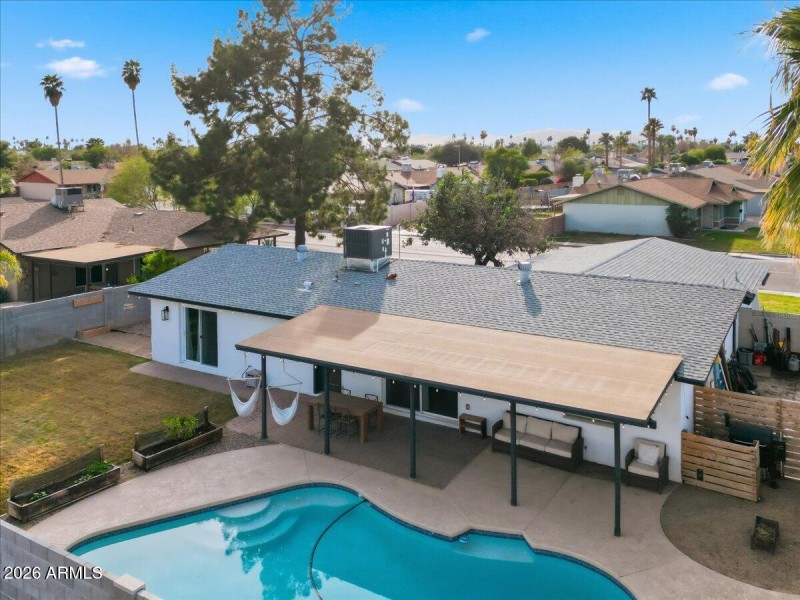 48-Aerial Back of Home