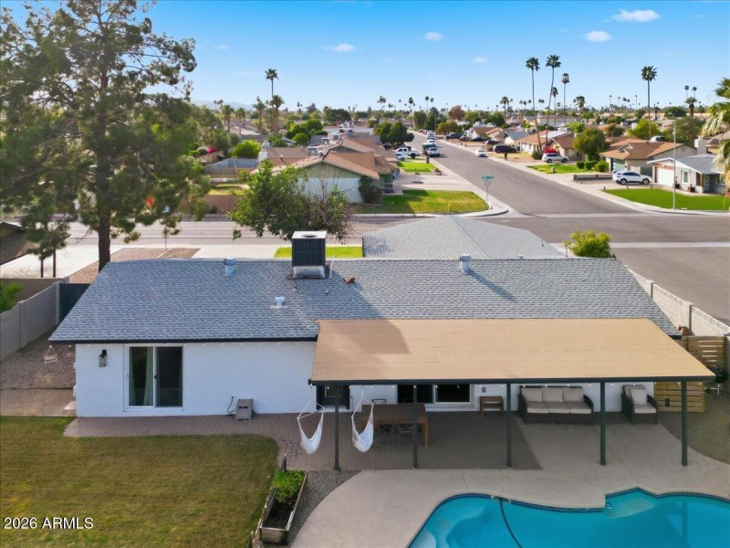 49-Aerial Back of Home