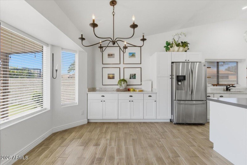 Dining Area with Built-In Storage