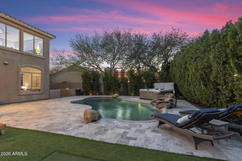 Private Yard with Ficus Tree Surrounds