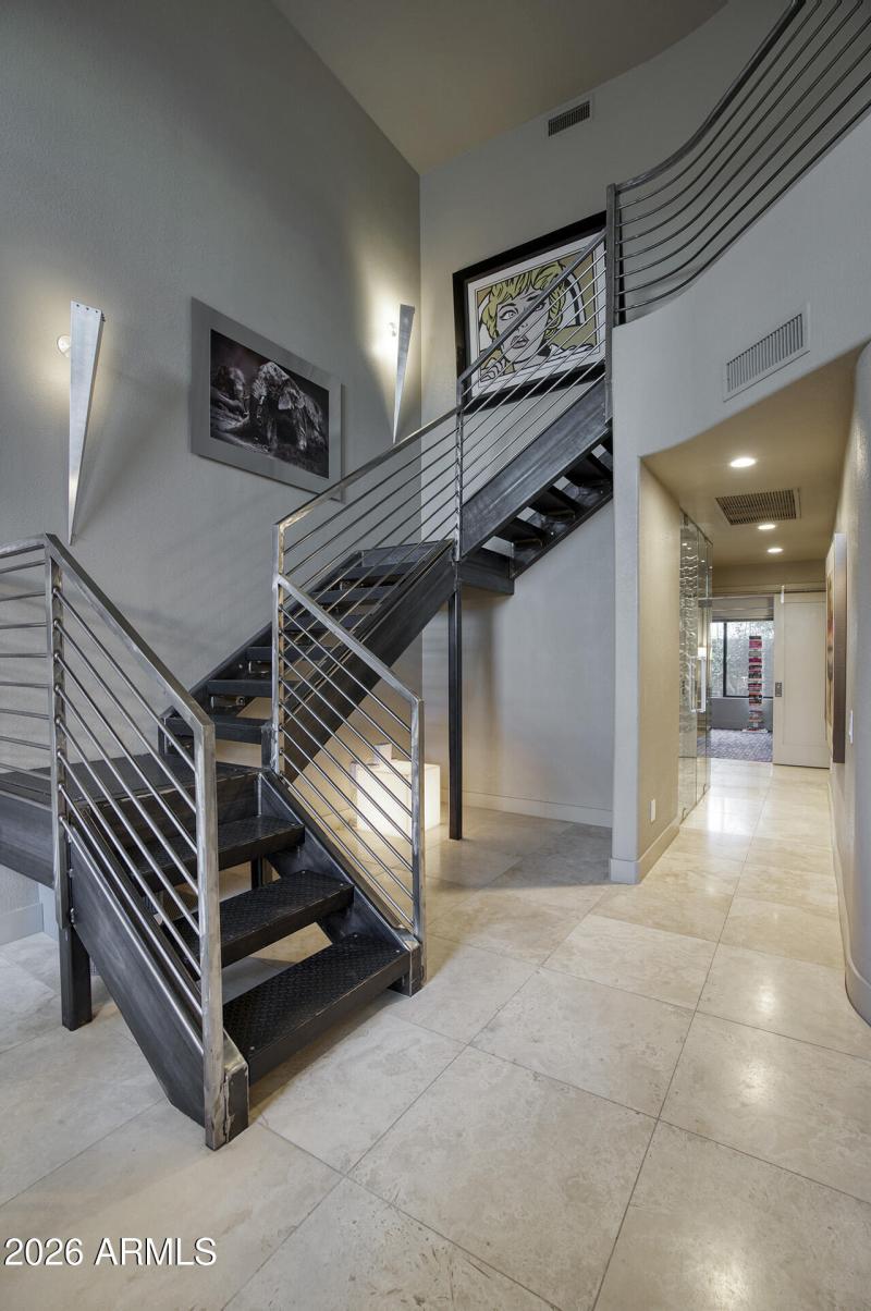Custom Floating Staircase