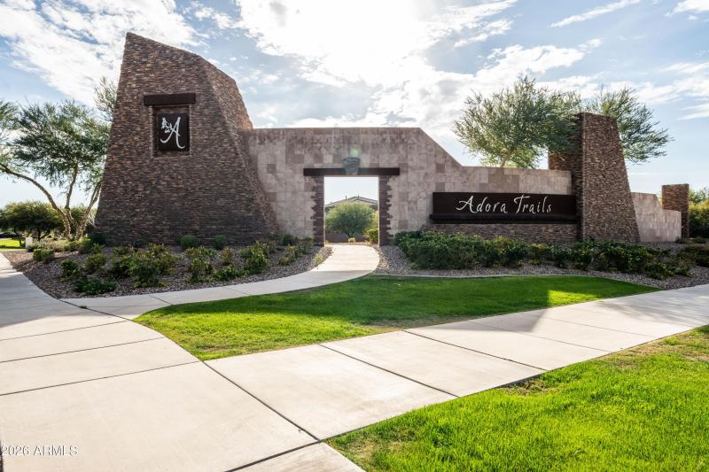 13a Adora Trails sign