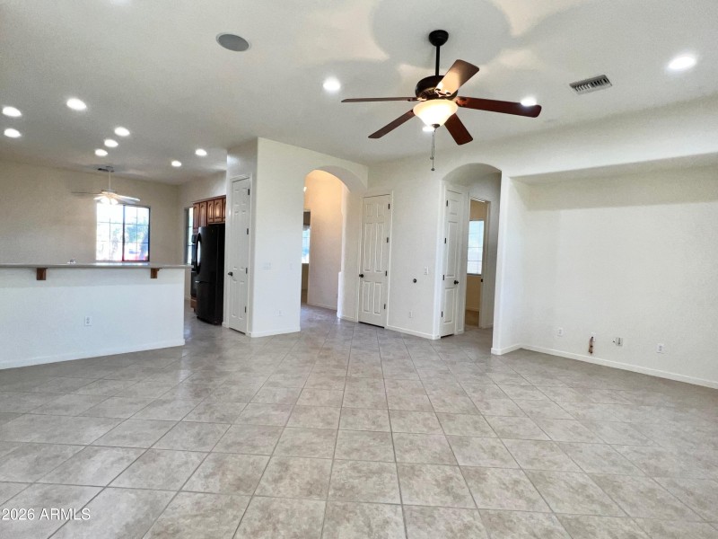 Spacious & open with 10ft ceilings