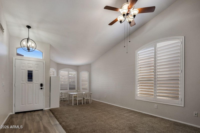 Entry and Living Room