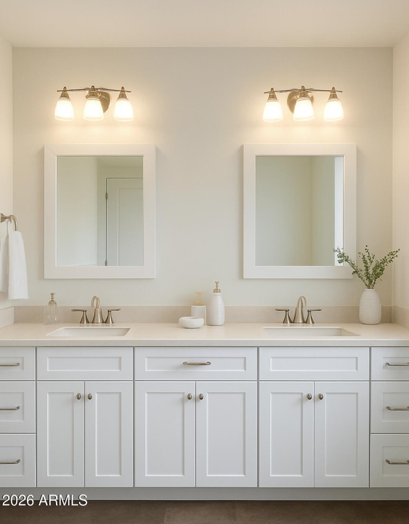 Master Bath Dual Vanities