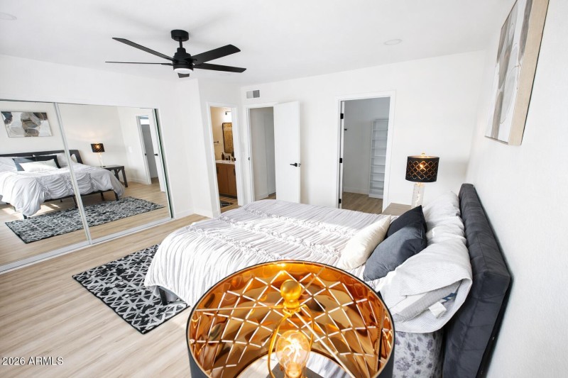 Spaceous Primary Bedroom