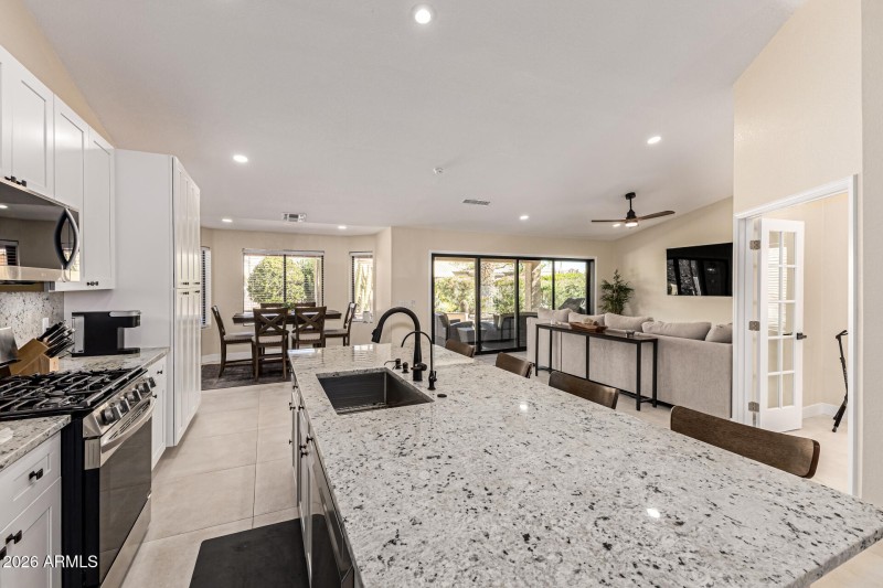 Granite countertops