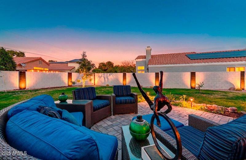 Conversation Area Twilight