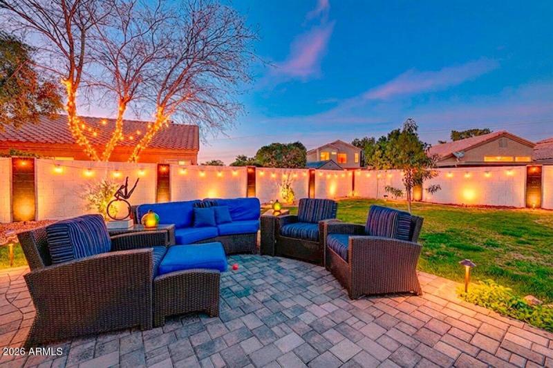 Outdoor Conversation Area