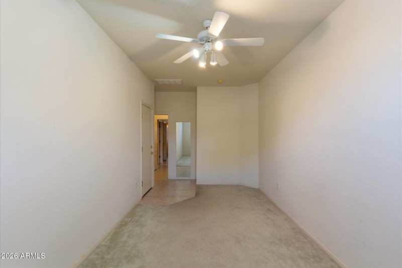 Flex Room Ceiling Fan & Garage Access