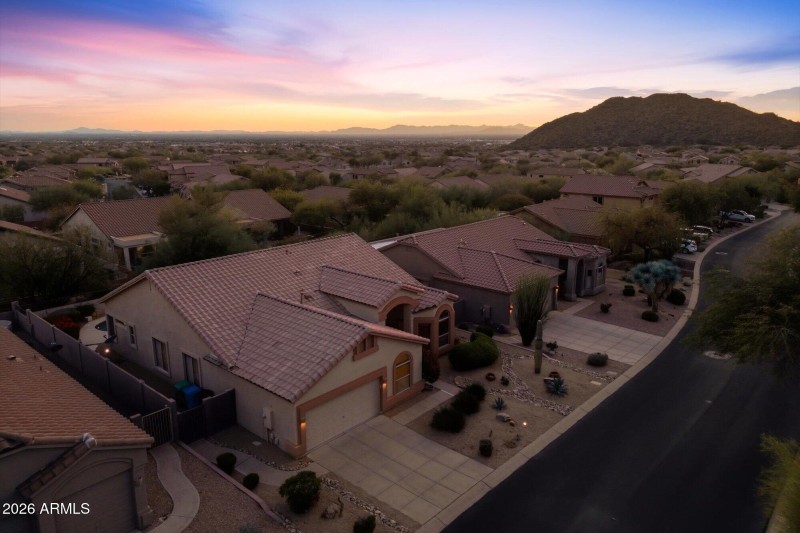 Aerial Neighborhood View