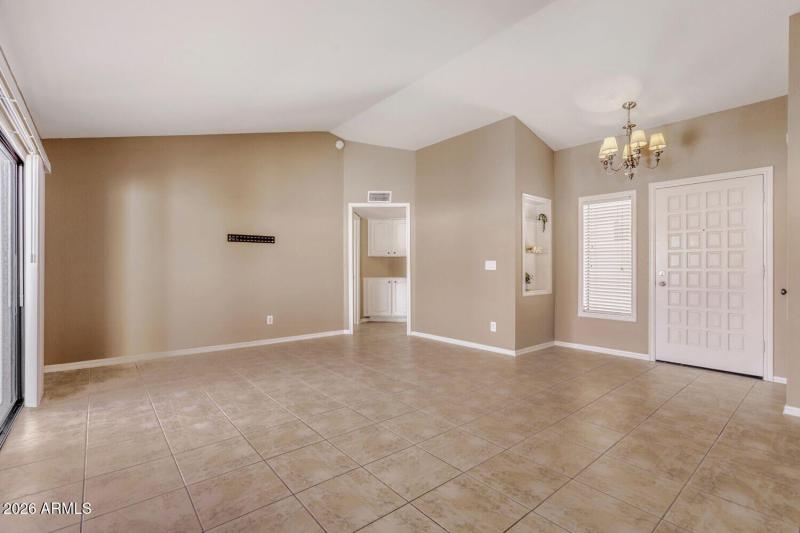 Front door etnry to living room