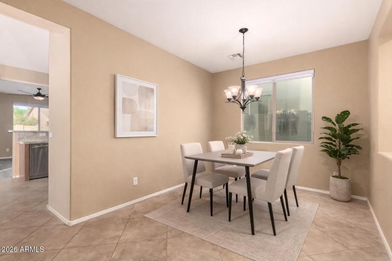 Staged Din.Rm - 3310 W Gran Paradiso