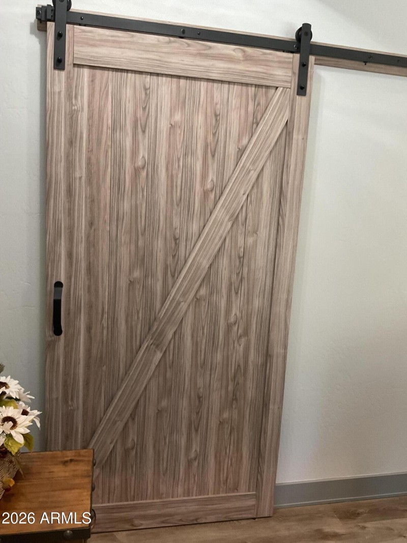 Laundry Barn Door