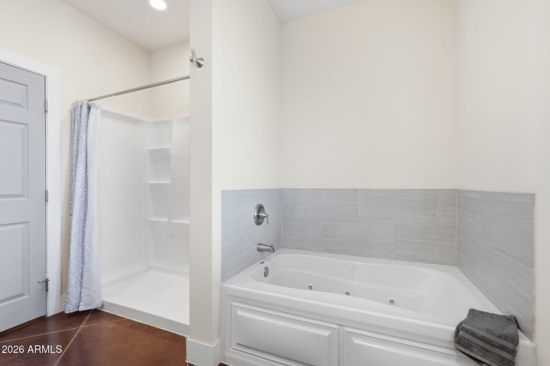Walk-In Shower & Soaking Tub