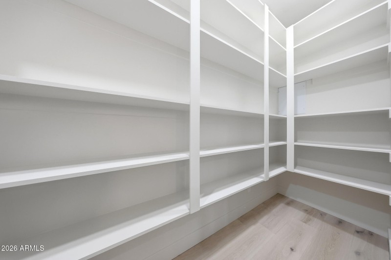 Spacious Walk-in Pantry