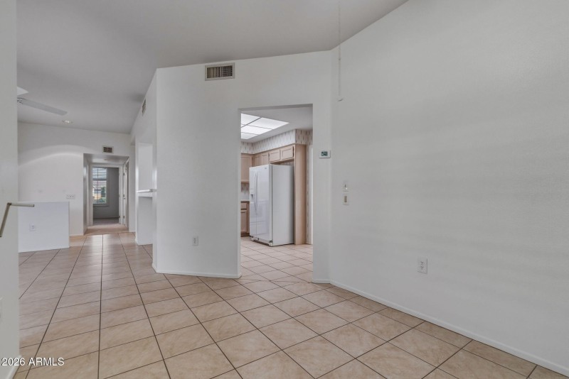 View of Kitchen from Dining Room