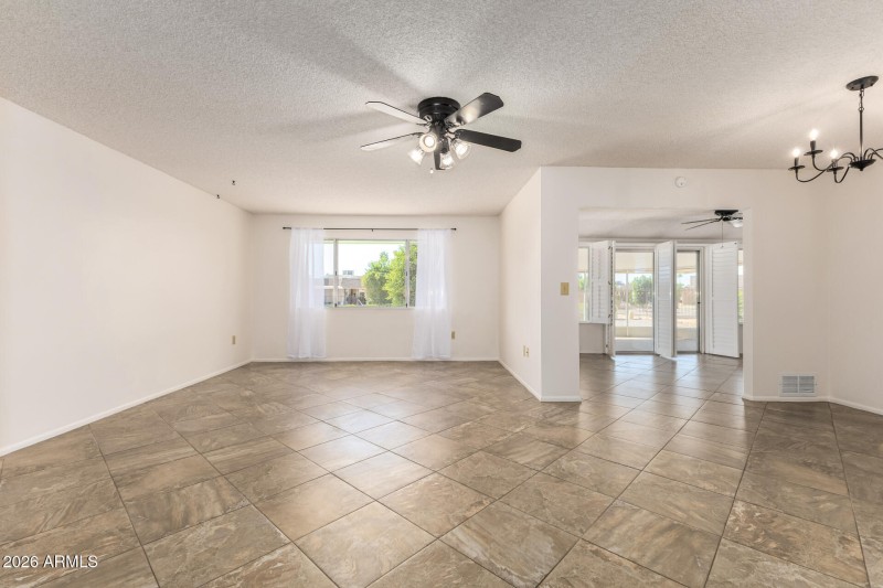 Twin Oaks - Living Room