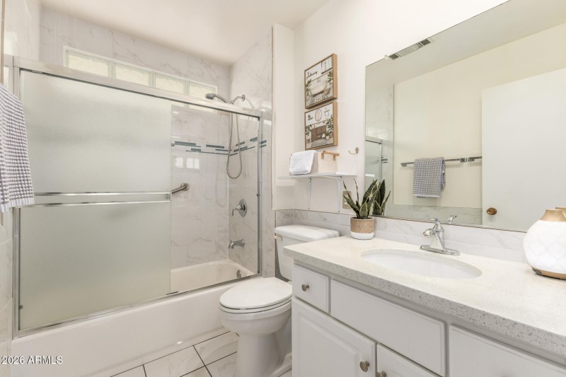 Twin Oaks - Updated Tiled Bath 2