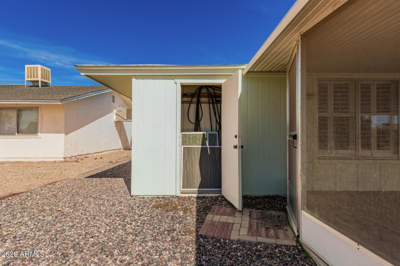 Twin Oaks - Additional Storage Room
