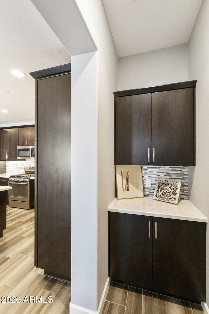 Bar off kitchen
