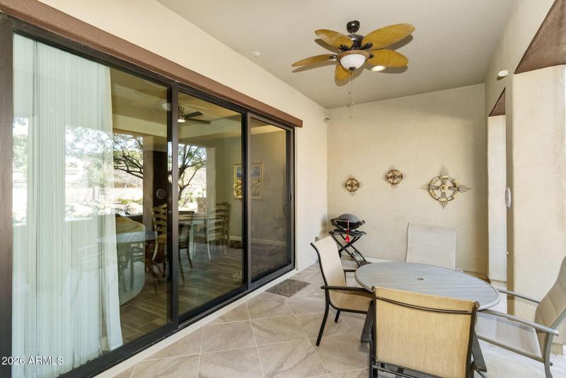 Covered patio