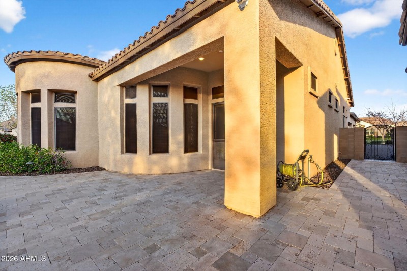 Primary suite patio