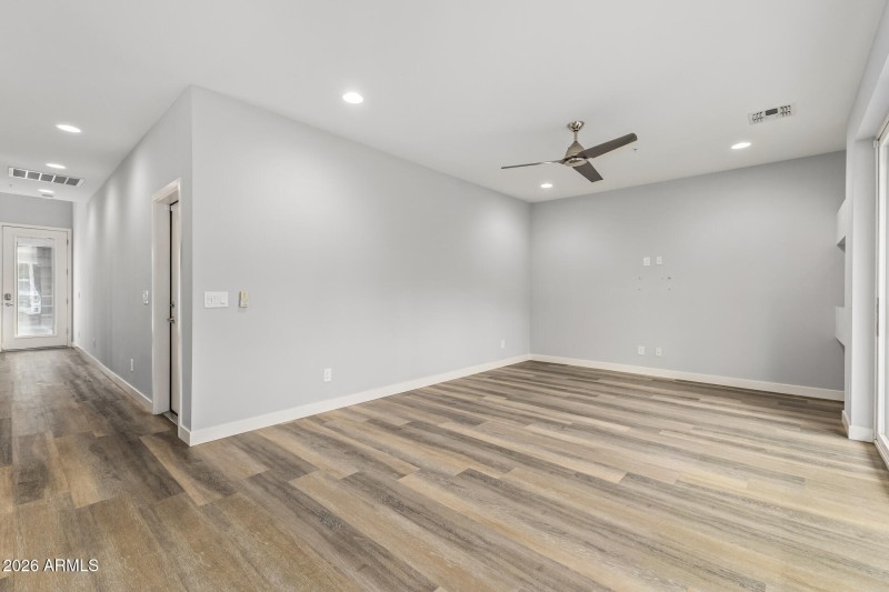 Lots of natural light