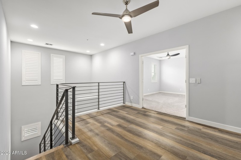 Landing spot upstairs