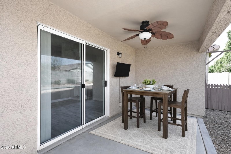 Virtual staging - patio