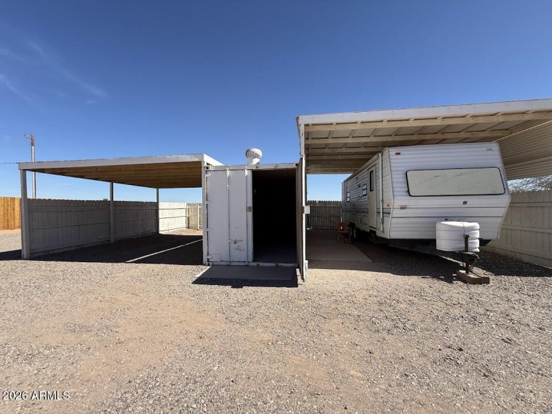 Conex for extra storage