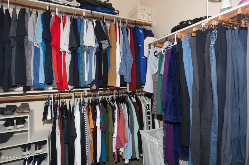 Master Walk in Closet