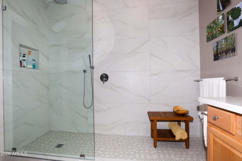 Master Walk in Shower