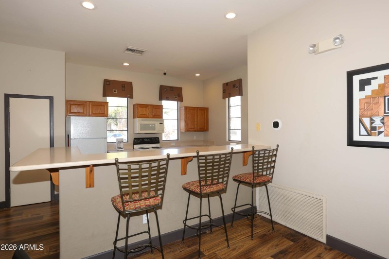 Club House Rec Room Kitchen