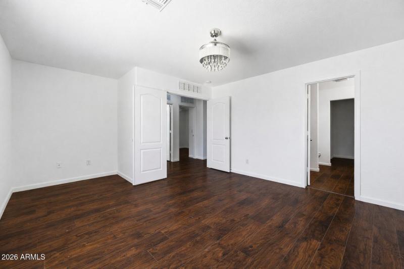 master bedroom clean